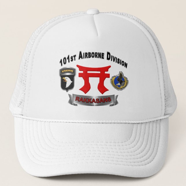 101st Airborne Division Rakkasans Trucker Hat (Front)