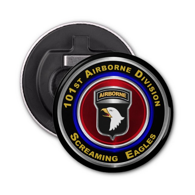 101st Airborne Division Screaming Eagles Bottle Opener (Front)