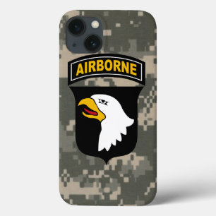 101st Airborne Division "Screaming Eagles" Camo iPhone 13 Case
