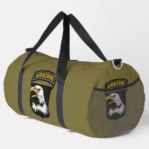 101st Airborne Division "Screaming Eagles" Grunge Duffle Bag