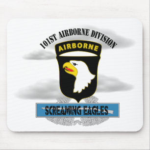 101st Airborne Division "Screaming Eagles" Mouse Mat