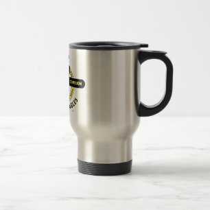101ST AIRBORNE DIVISION "SCREAMING EAGLES" TRAVEL MUG