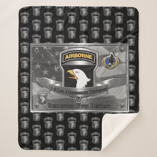 101st Airborne Division  Sherpa Blanket (Front)
