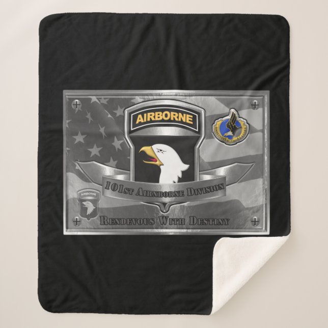 101st Airborne Division  Sherpa Blanket (Front)