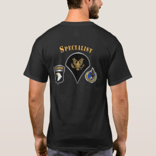 101st Airborne Division Specialist E4 T-Shirt