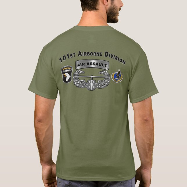 101st Airborne Division  T-Shirt (Back)