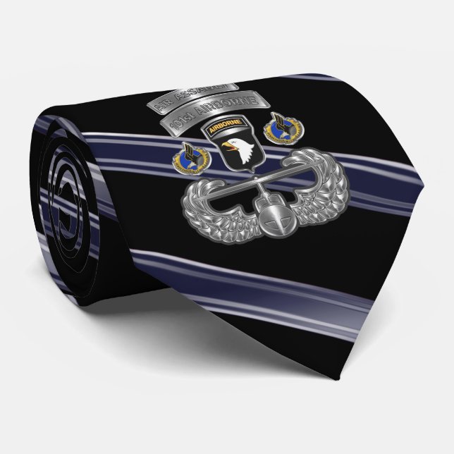 101st Airborne Division  Tie (Rolled)