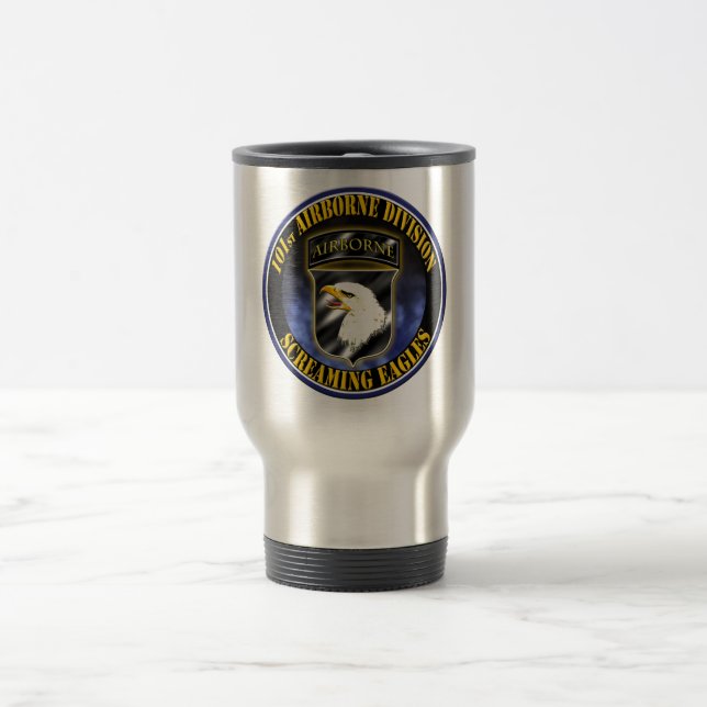 101st Airborne Division Travel Mug (Center)