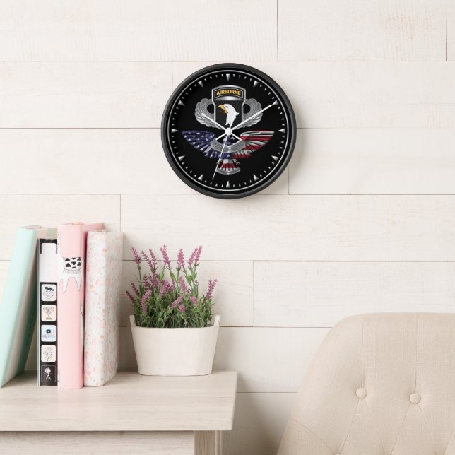 101st Airborne Division Veteran  Clock (Reading Room)