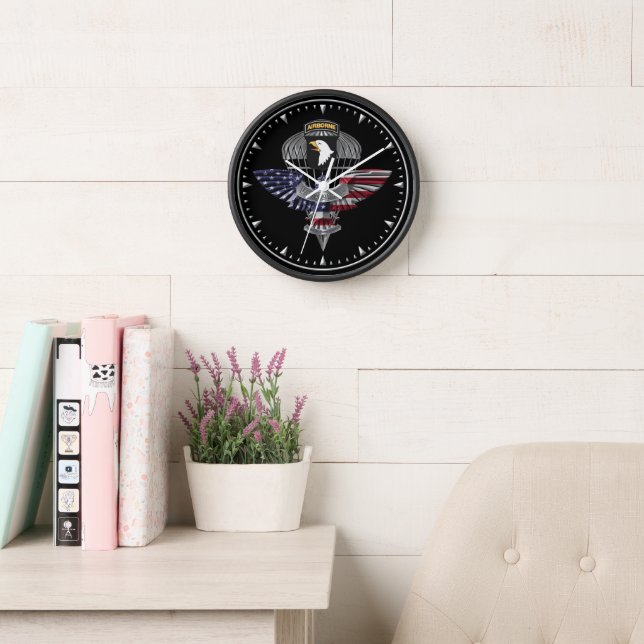 101st Airborne Division Veteran Clock (Reading Room)