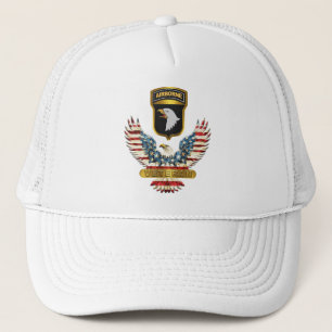 101st Airborne Division Veteran Trucker Hat