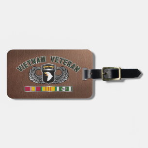 101st Airborne Division Vietnam Veteran  Luggage Tag