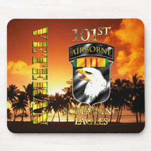 101st Airborne Division Vietnam Veteran Mouse Mat