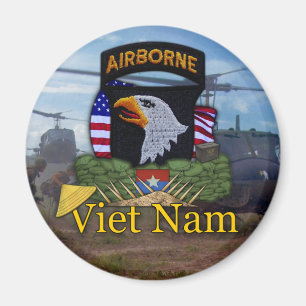 101st airborne division vietnam vets Magnet