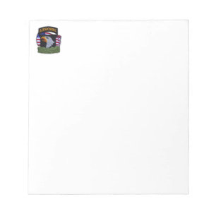 101st airborne division war veterans vets Notepad
