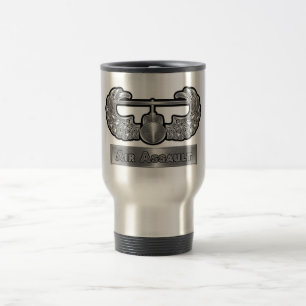 101st Airborne Division White Traveller Travel Mug