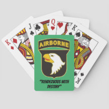 101st Airborne Playing cards