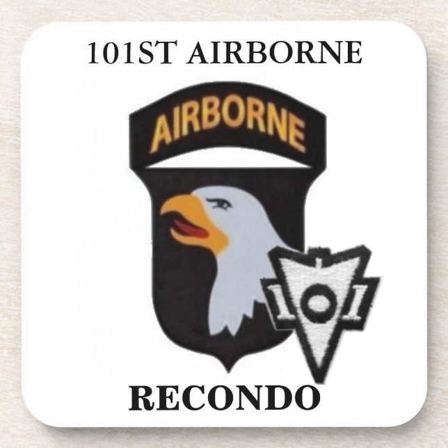 101ST AIRBORNE RECONDO DRINK COASTERS (Front)