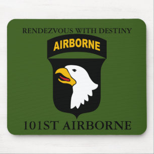 101ST AIRBORNE RENDEZVOUS WITH DESTINY MOUSE MAT