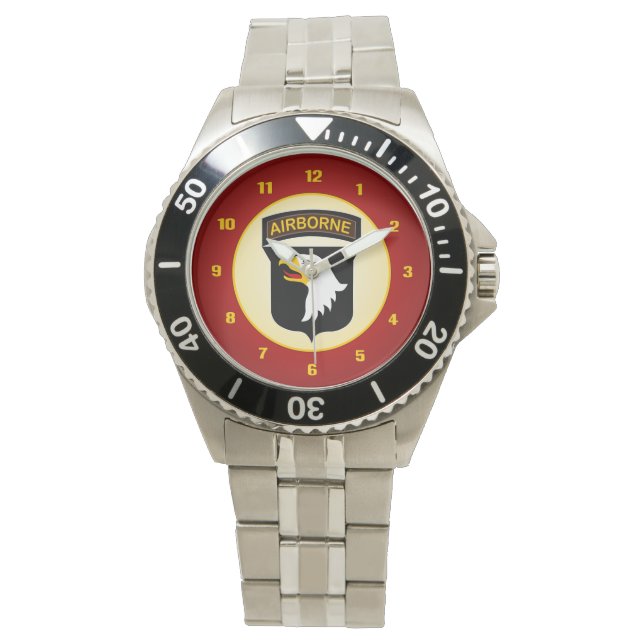101st Airborne Screaming Eagles Watch (Front)