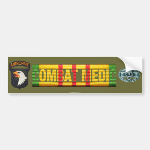 101st Airborne Vietnam COMBAT MEDIC Sticker