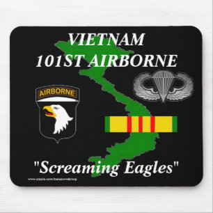 101st Airborne Vietnam Mousepad 2/b