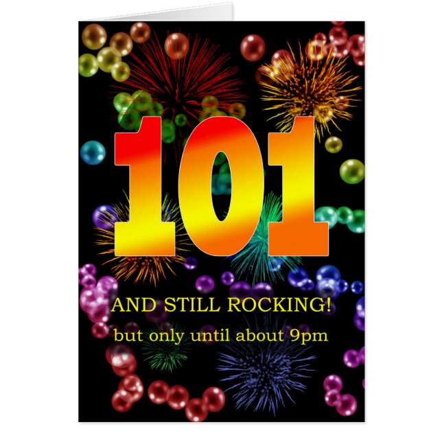 101st Birthday Still Rocking (Front)