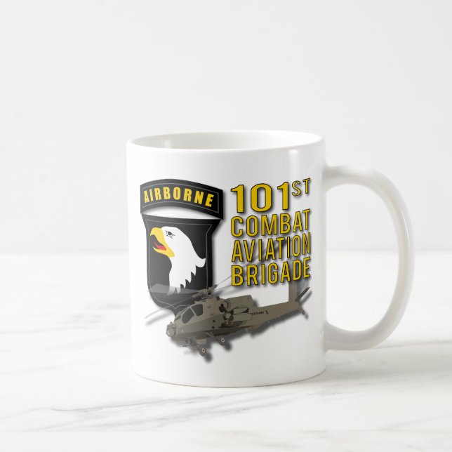 101st Combat Aviation - Apache Coffee Mug (Right)