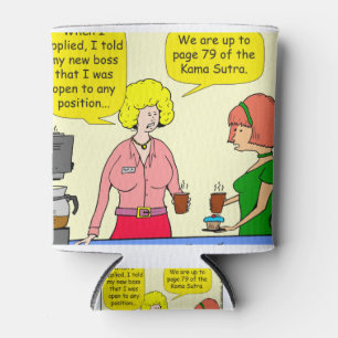1029 79 positions of Kama Sutra cartoon Can Cooler