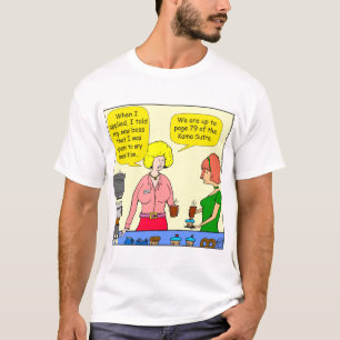 1029 79 positions of Kama Sutra cartoon T-Shirt