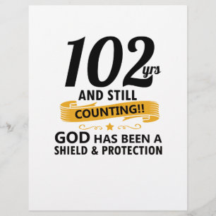 102 years and still counting birthday