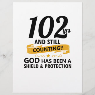 102 years and still counting birthday