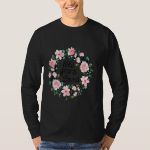 102 Years Loved Women Men 102 Years Old Cool 102th T-Shirt
