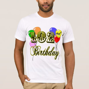 102nd Birthday with Balloons T-Shirt