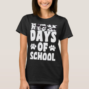 102th Day of School Teacher Dalmatian 102 Days Sma T-Shirt