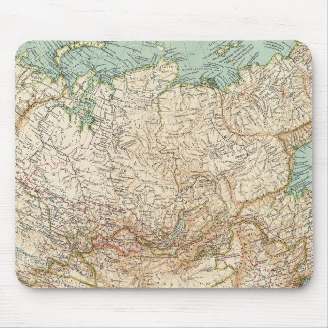 10304 Asiatic Russia Mouse Mat (Front)