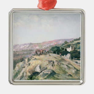 103-007950 The Highest Point, Catalonia Metal Tree Decoration