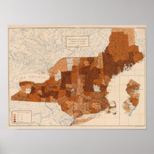 103 Cancer, tumour NY, NJ, New England Poster