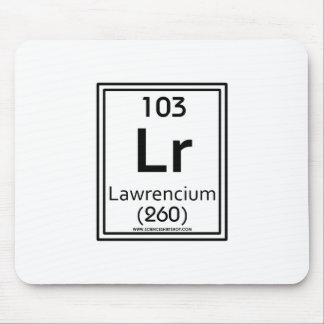 103 Lawrencium Mouse Mat