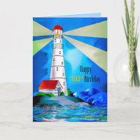 103rd Birthday Lighthouse Beacon of Light for Sea