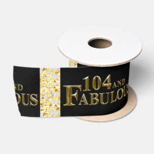 104 Birthday Satin Ribbon