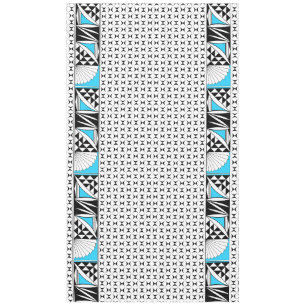 104" Southwest Sunrise in Turquoise Tablecloth