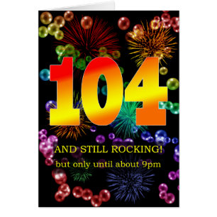 104th Birthday Still Rocking