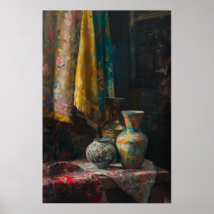 1060 Three Vases Poster