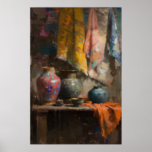 1062 Three Vases Poster