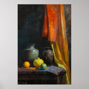 1064 Three Vases Poster