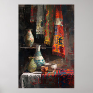 1065 Three Vases Poster