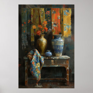 1068 Three Vases Poster