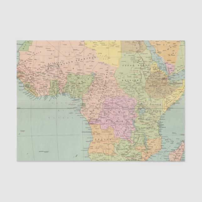 10708 Africa policy Tissue Paper (Front)