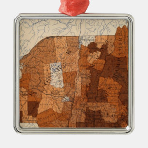 107 Influenza NY, NJ, New England Metal Tree Decoration